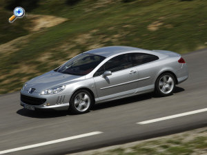 design extrieur de la Peugeot 407 Coup 